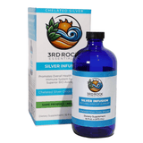 3rd Rock Essentials 3rd Rock Essentials Silver Infusion – 150 PPM Chelated Silver Oxide Complex Supplement– 16 fl oz