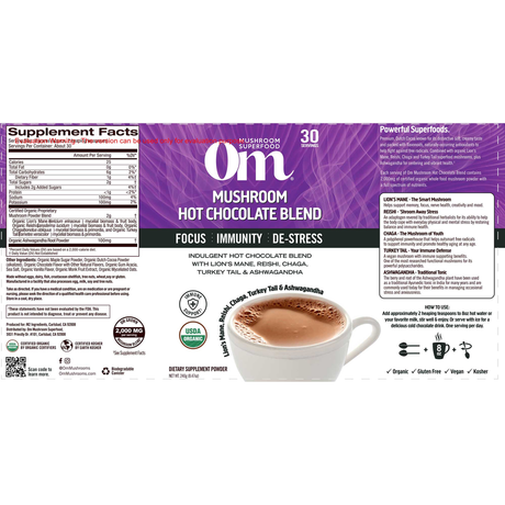 Mushroom Hot Chocolate Blend