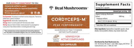 Cordyceps Mushroom Extract Capsules