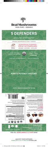 5 Defenders™ Mushroom Extract Blend Powder