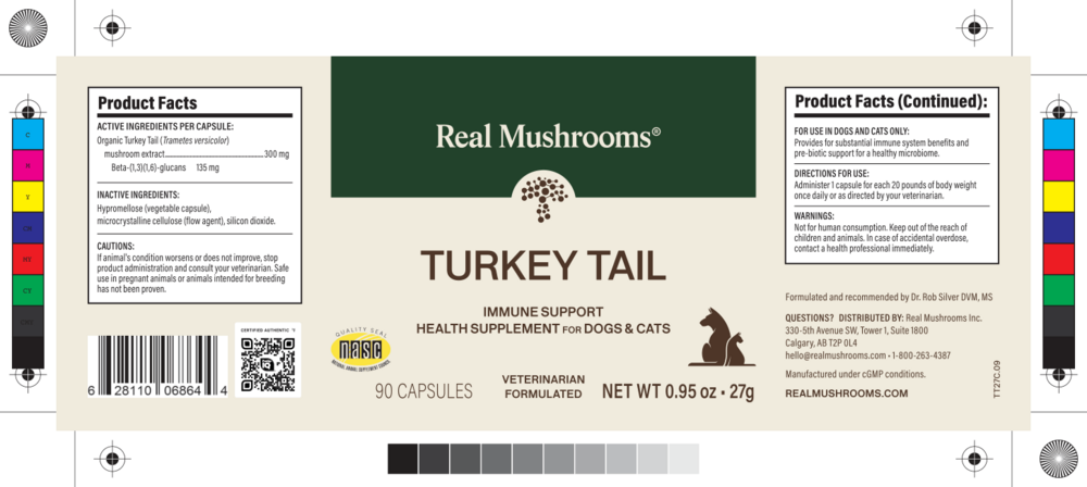 Real Pets - Turkey Tail (Immune Support)