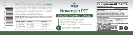 Novequin PET (Digestive Probiotic Formula) Equine/Pets 90g