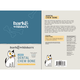 Dog Dental Chew Bones Large