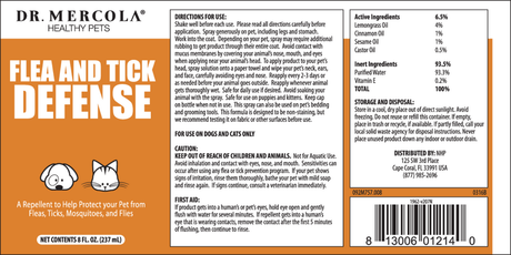 Natural Flea and Tick Defense