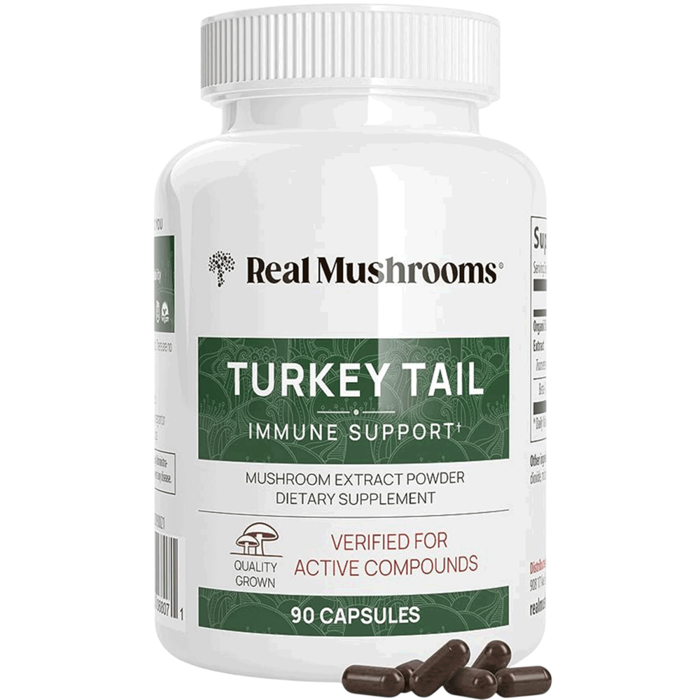 Turkey Tail Mushroom Extract Capsules