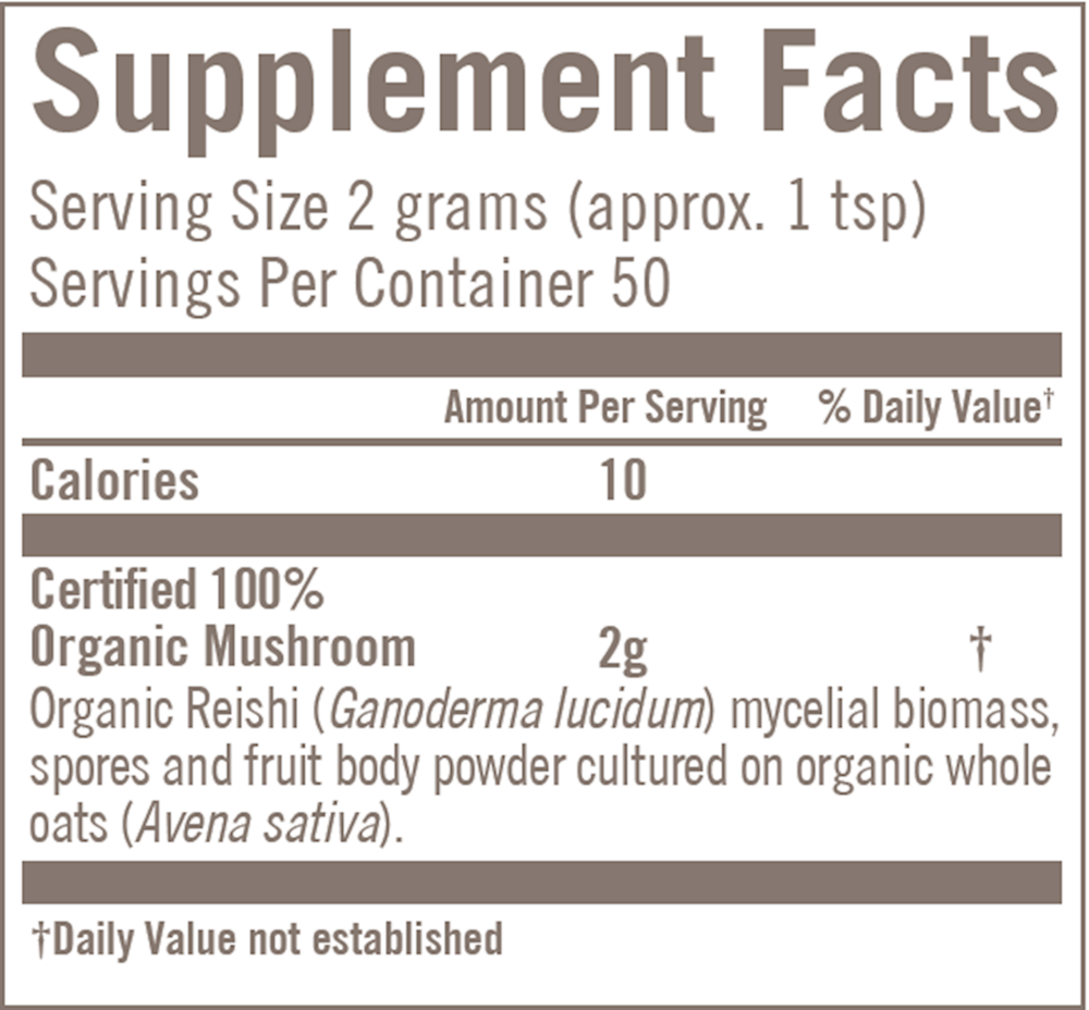 Reishi Mushroom Superfood Powder