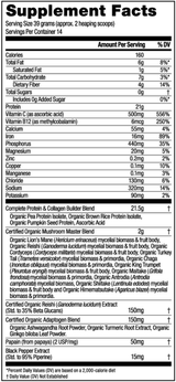 Mushroom Master Blend Chocolate Protein