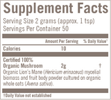 Lion's Mane Mushroom Superfood Powder