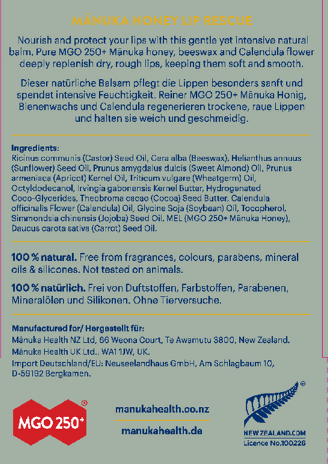 Manuka Honey Lip Balm