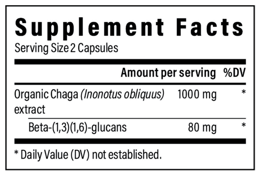 Chaga Extract Capsules