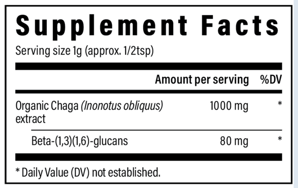 Chaga Extract Powder
