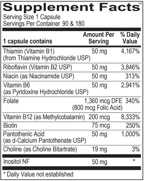 Ortho B Complex 90 Capsules