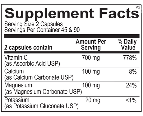 Buffered C Capsules 180 Capsules