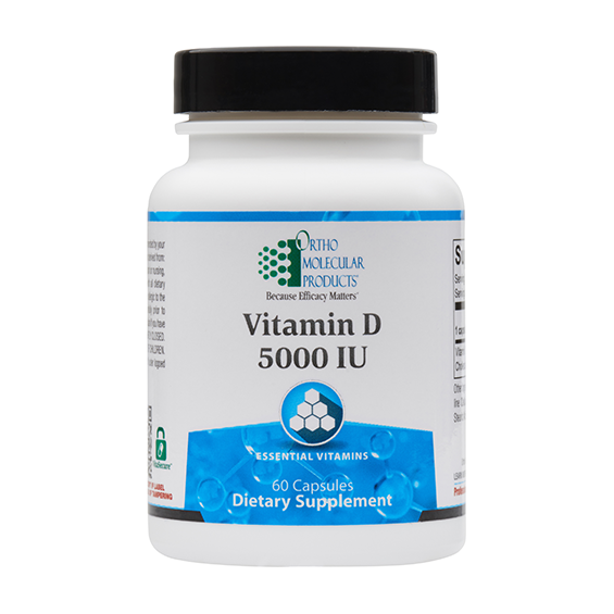 Vitamin D 5000 IU 5000 IU 60 Capsules