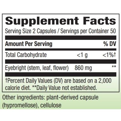 Eyebright Herb 100Capsules