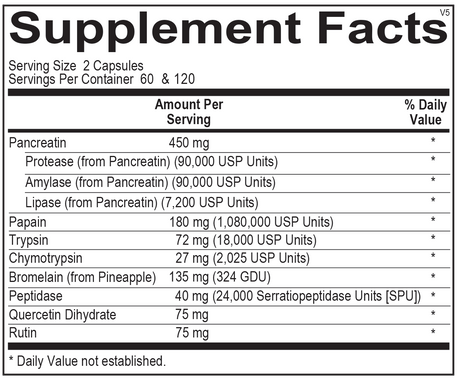 Vascuzyme 120 Capsules