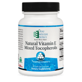 Natural Vitamin E Mixed Tocopherols 60 Softgels