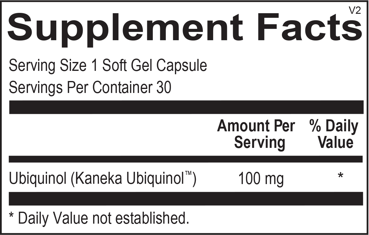 Ubiquinol 30 Softgels