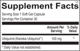 Ubiquinol 30 Softgels