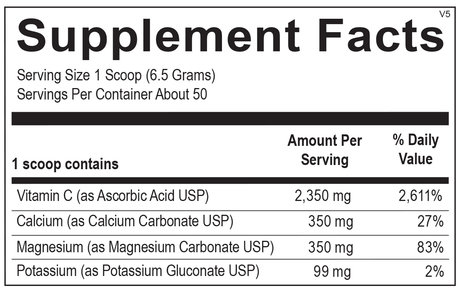 Buffered Lemon C Powder 10.6 OZ Powder Lemon