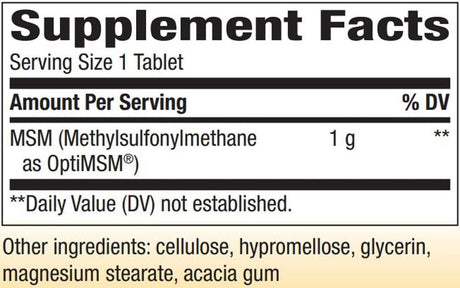MSM 1000 MG 200Tablets