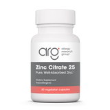 Zinc Citrate 25 MG 60 Veggie Caps