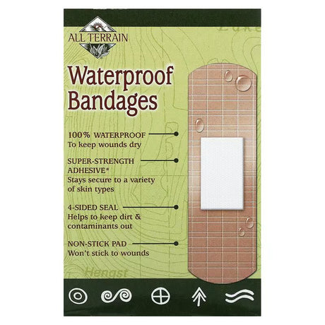 Bandages - Waterproof Strong Strip 3/4 In. X 1 In. 20 Piece (s)