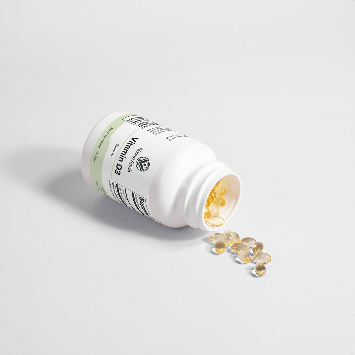 Vitamin D3 (2,000 IU) - A Natural Dietary Supplement