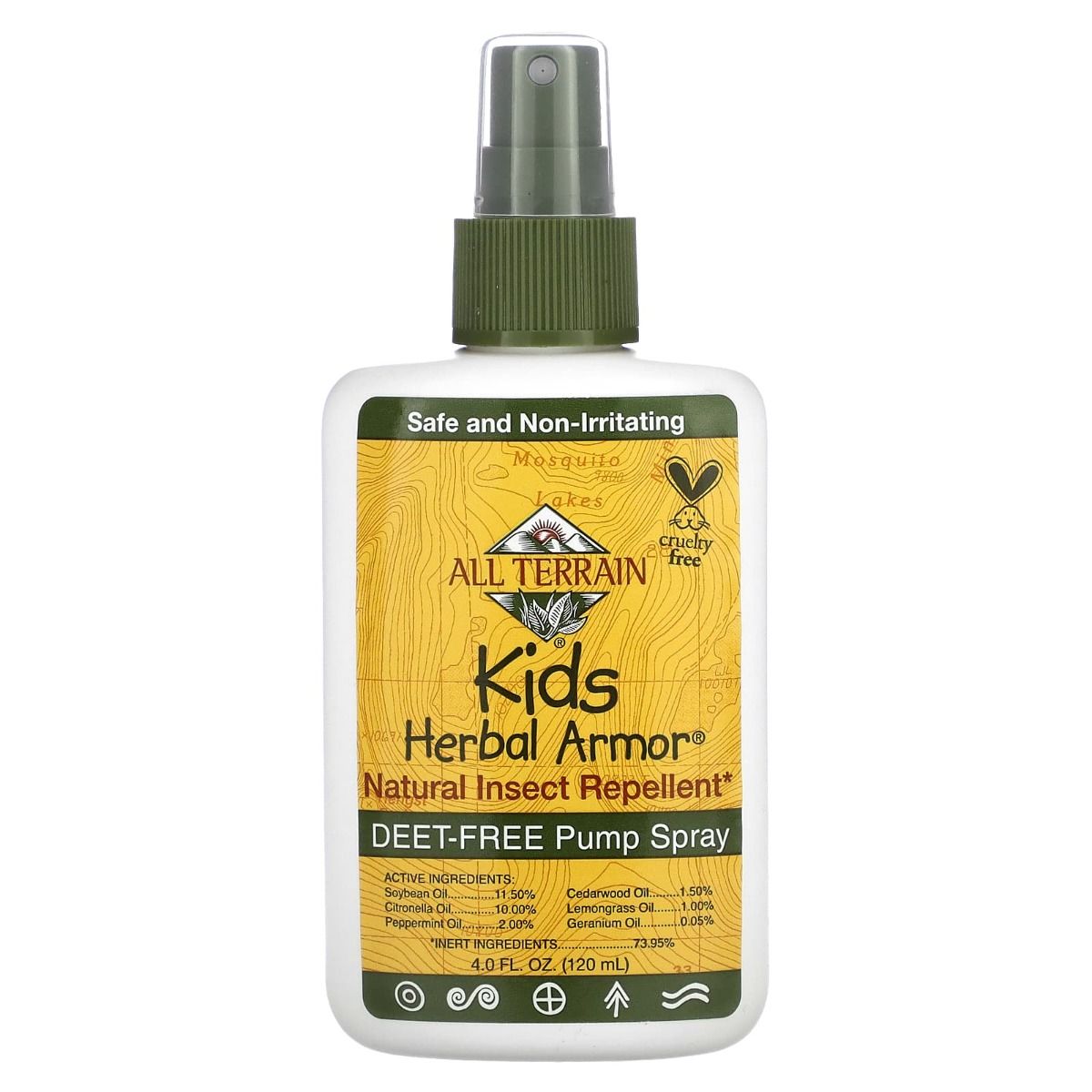 Kids Herbal Armor Pump Spray 4 OZSpray