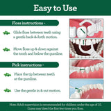2-in-1 Dental Floss Picks
