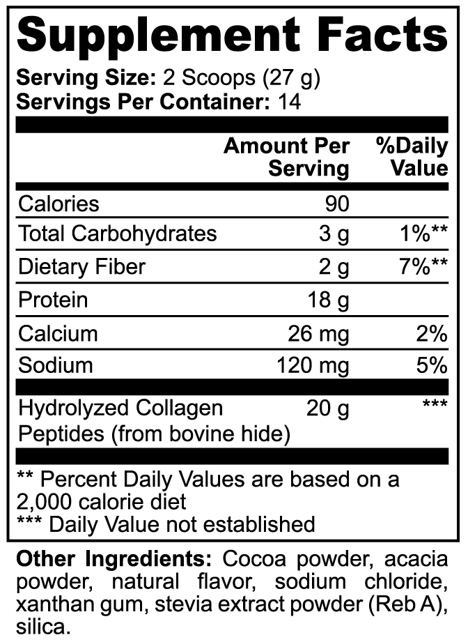 Collagen Peptides | Chocolate