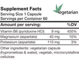 K/Mg Aspartate 60 Veggie Caps