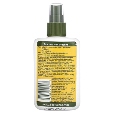 Kids Herbal Armor Pump Spray 4 OZSpray