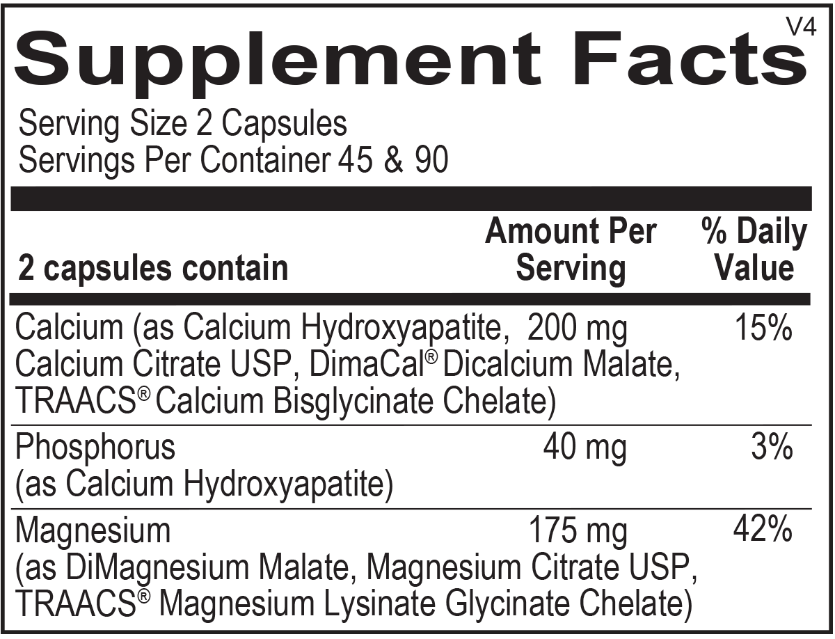 Reacted Cal-Mag 90 Capsules