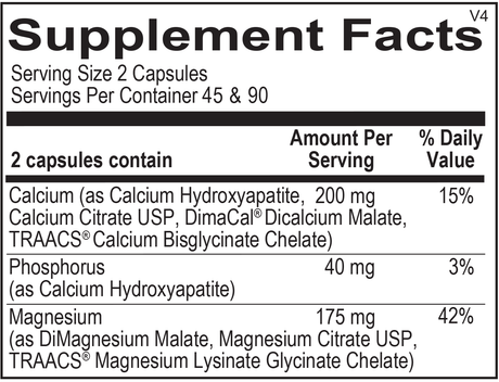 Reacted Cal-Mag 90 Capsules