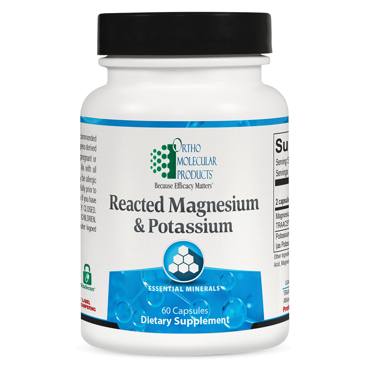 Reacted Magnesium & Potassium 60 Capsules