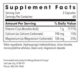 Buffered Vitamin C 120 Veggie Caps