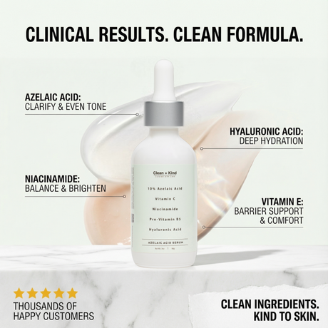 Azelaic Acid Serum 10% — Silicone-Free, Fragrance-Free, 2 oz