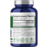 NusaPure Choline Bitartrate - Suitable for Vegetarian/Vegan, Non - GMO - 650 mg 200 Capsules