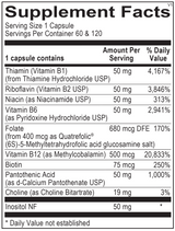 Methyl B Complex 60 Capsules