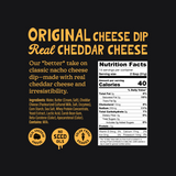 Original Cheese Dip – Real Cheddar Queso, No Seed Oils