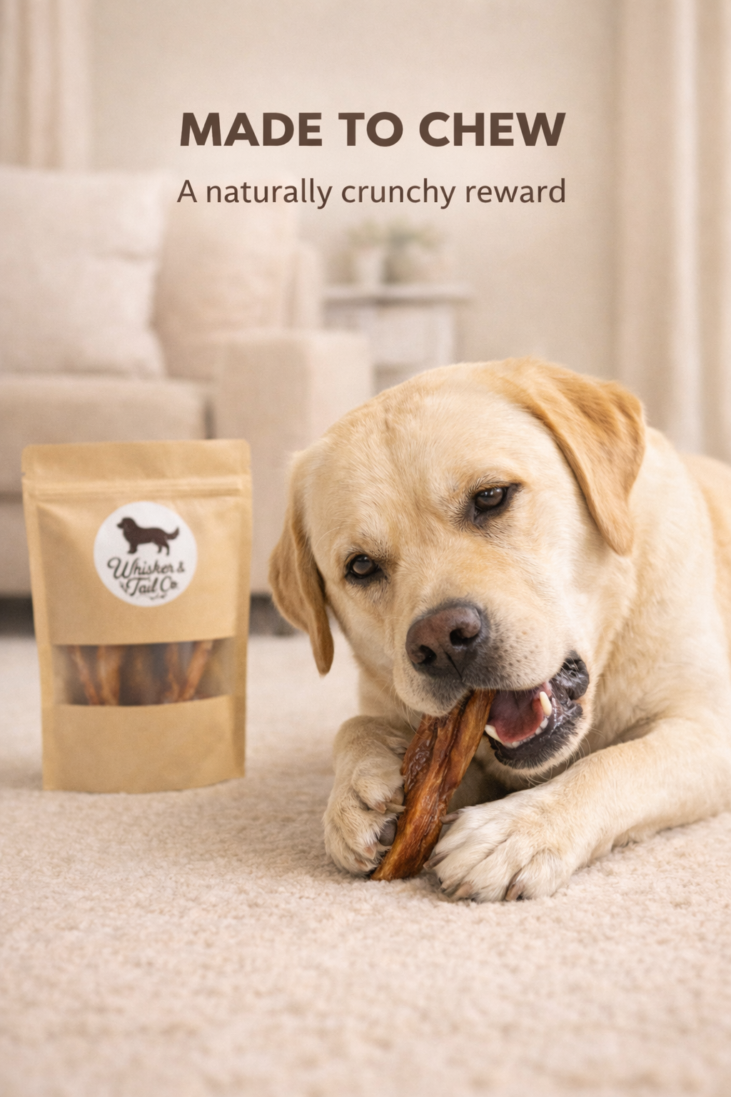 Whisker & Tail Co Duck Feet for Dogs | Natural Chew | Whisker & Tail Co.