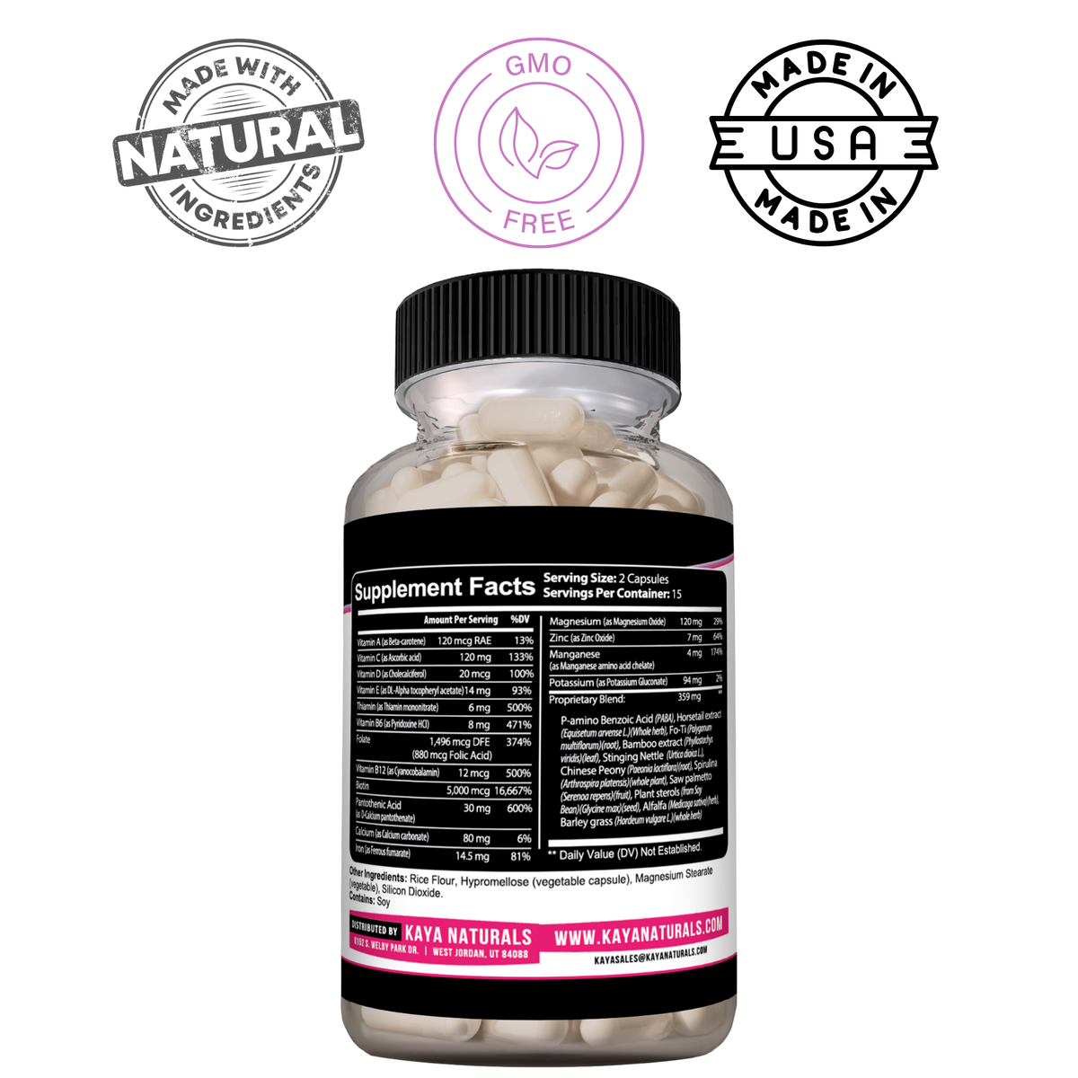 Kaya Naturals Hair Skin & Nails