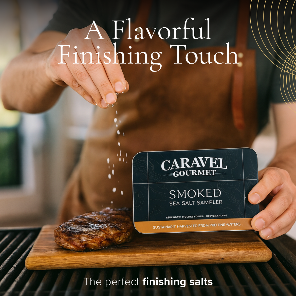 Caravel Gourmet Gourmet Smoked Sea Salt Sampler