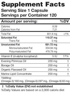 OmegaMaxx (Formerly OmegaPlex) 120 Softgels