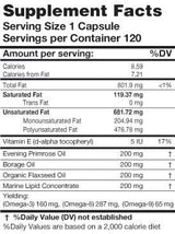 OmegaMaxx (Formerly OmegaPlex) 120 Softgels