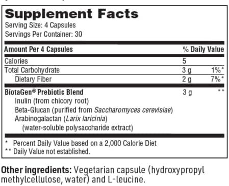 BiotaGen 120 Veggie Caps