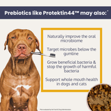 Dental Health Topper for Dogs – with Protektin44™ Prebiotics