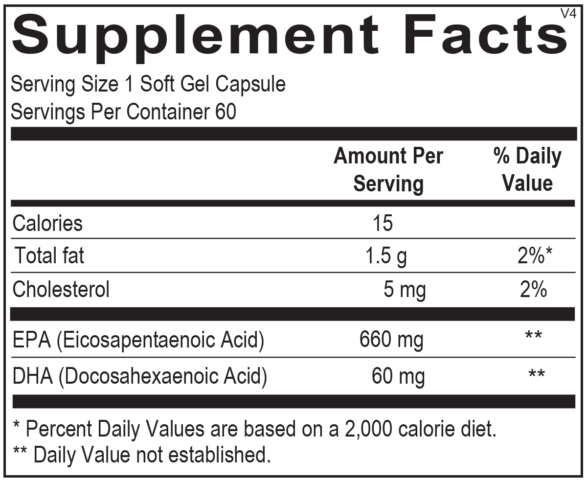 Orthomega Select EPA 60 Softgels