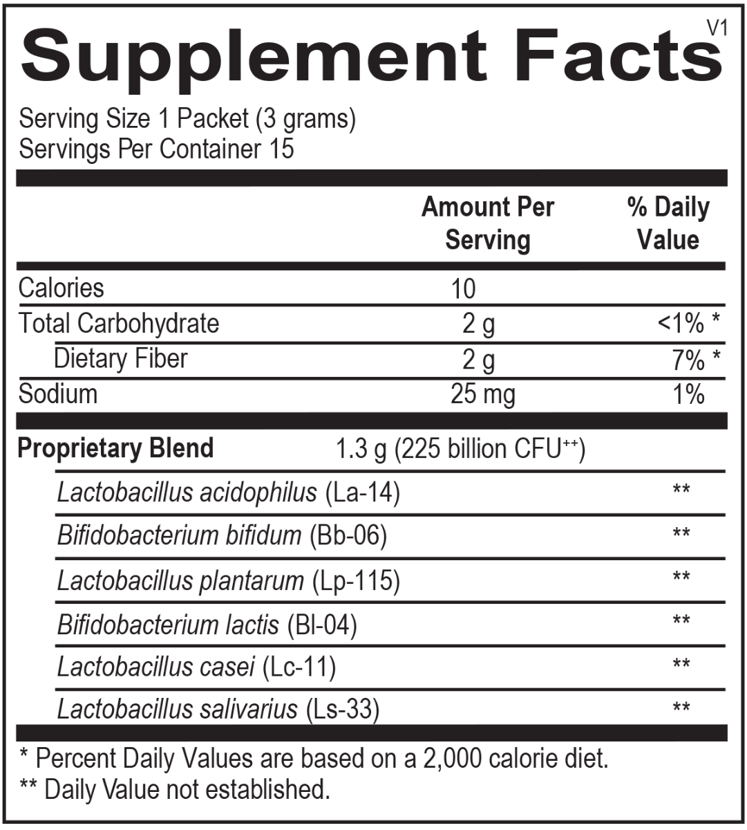 PRObiotic 225 15 Packet (S)